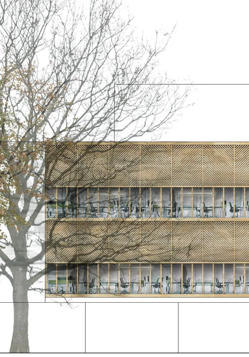 Wettbewerb Neubau Wissenschaftszentrum Nachhaltige Chemie Straubing, Rafael Moneo - Henne Architektur
