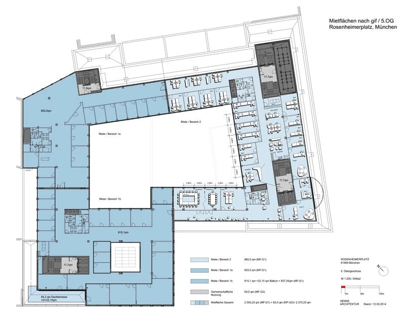 Neue Bürolandschaft München