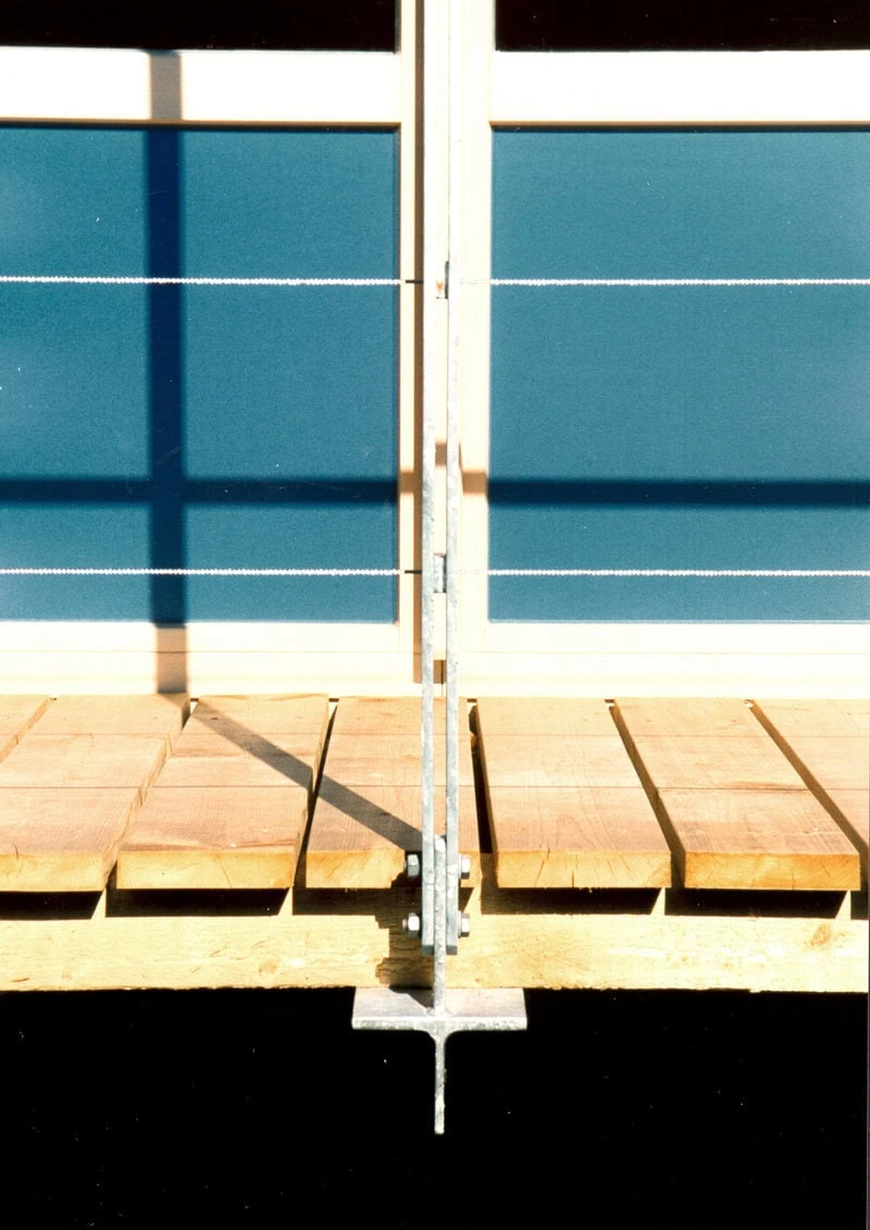 Terrassendetail Stahlbau